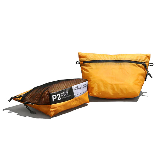 PAAGO WORKS パーゴワークス W-FACE POUCH 2(W-FACE ポーチ2) US102 日常から非日常まで365日使えるスタッフバッグ・ポーチ｜sotoaso｜04