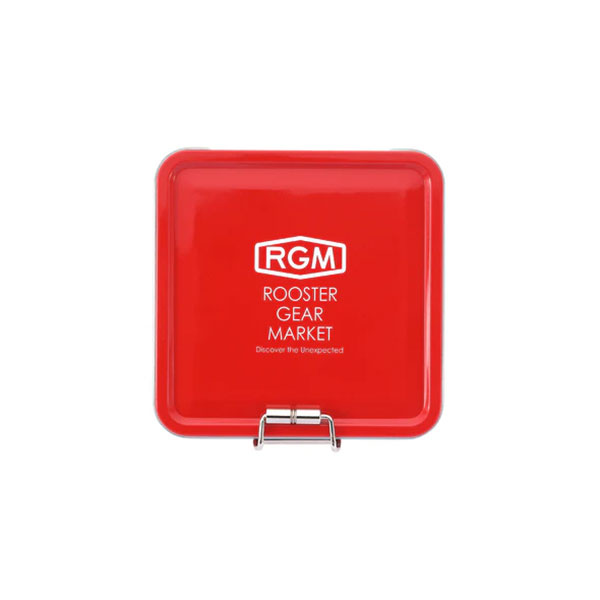 RGM(ROOSTER GEAR MARKET) ルースター ギア マーケット TIN CASE SQUARE 缶ケース ゴルフ ティーケース 餌箱 餌入れ 小物入れ 釣り 釣り具 釣具｜sotoaso｜03