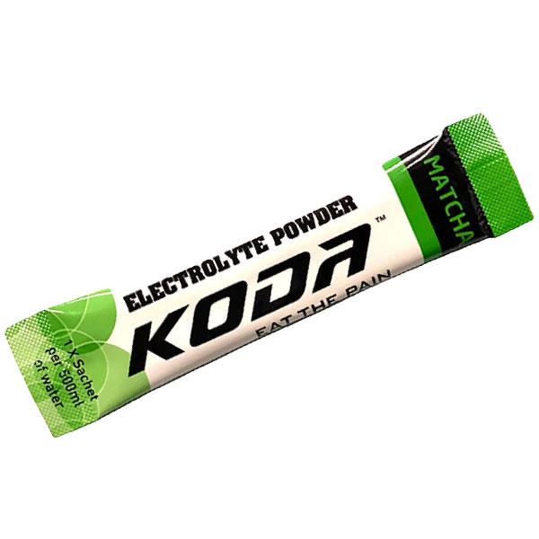KODA コーダ ELECTROLYTE POWDER(エレクトロライトパウダー) 抹茶 1本 補給食 マラソン トレラン 登山 ランニング 行動食 スポーツ ドリンク 電解質｜sotoaso｜02