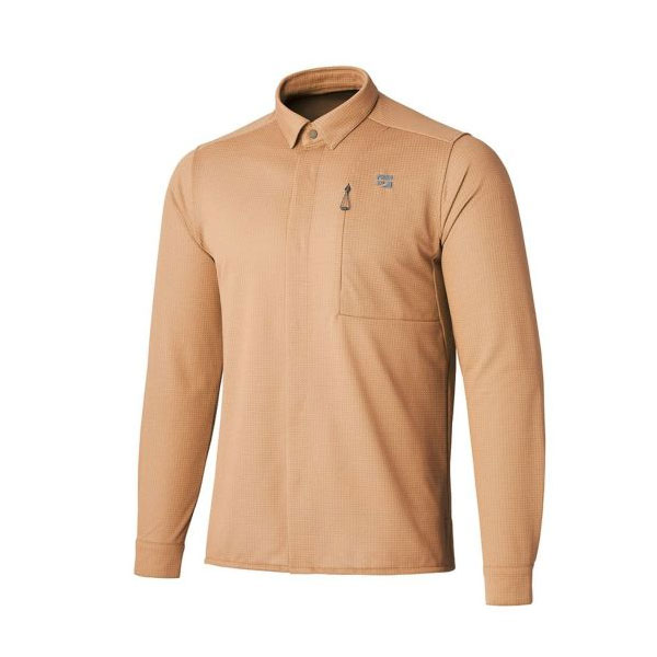finetrack ファイントラック ラミースピンニットシャツ FMM1601 メンズ 長袖シャツ