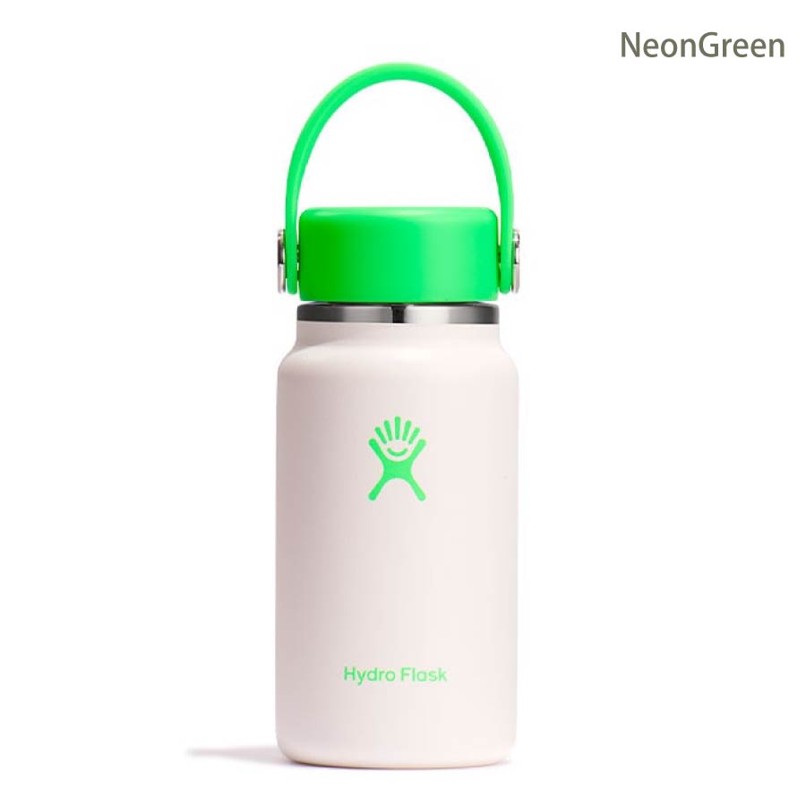 古水瓶濃い緑 HYDRO FLASK ハイドロフラスク NEON 200ml MICRO 8902060168251