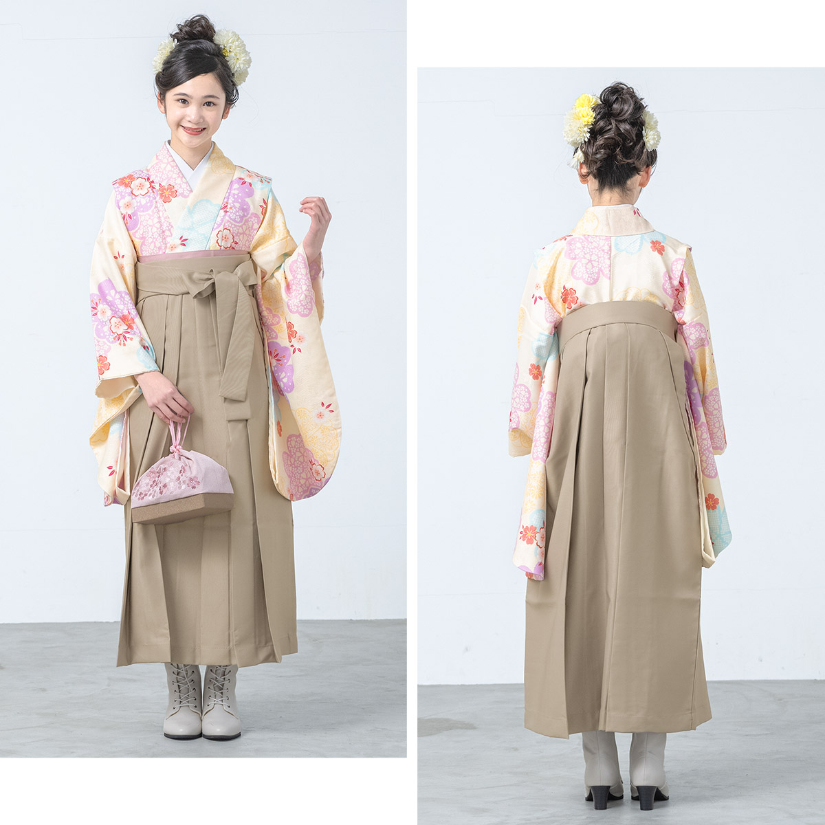 SOUBIEN（創美苑） 袴セット 卒業式 小学生 女の子 ジュニア 販売