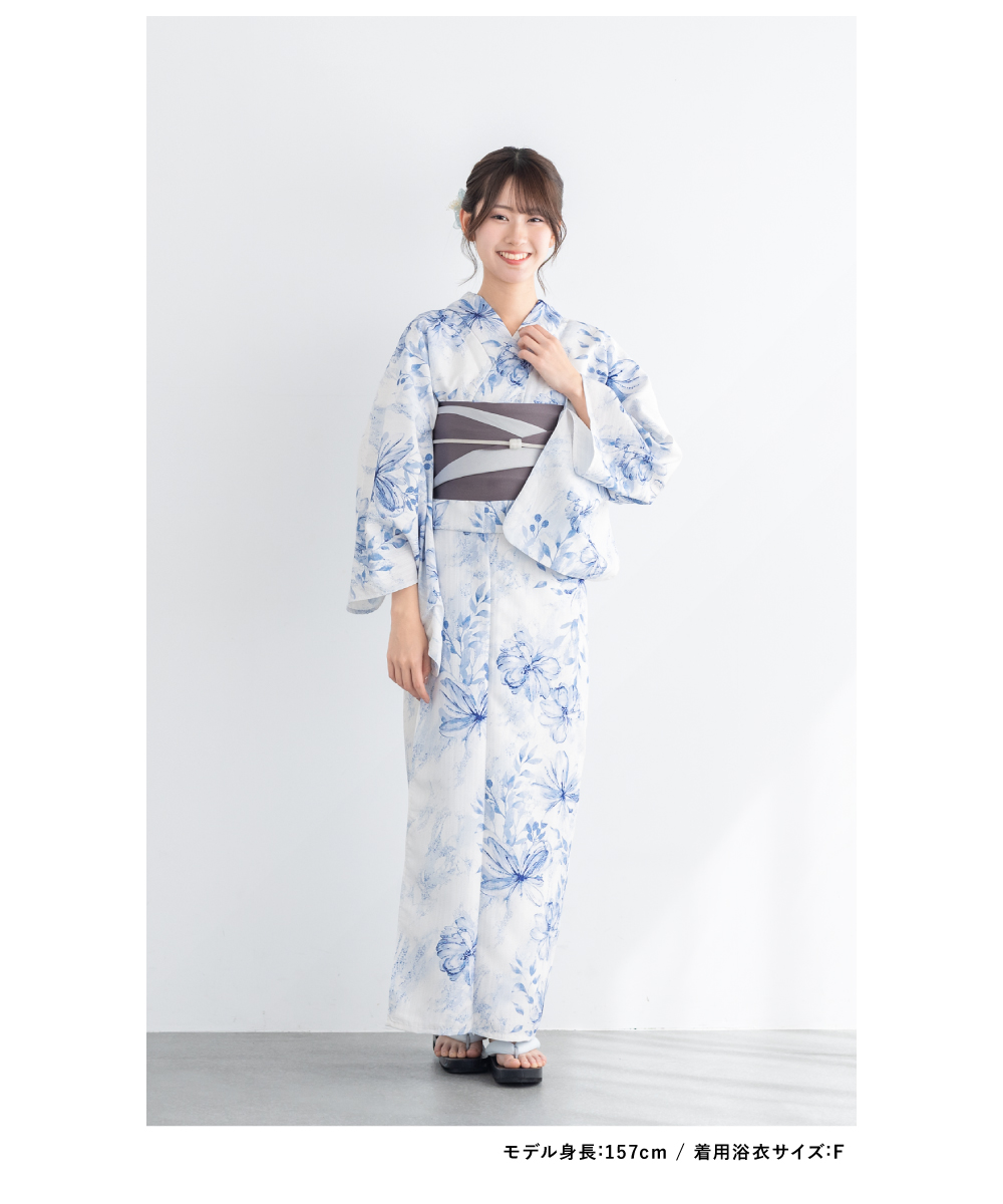 y8 新品 綿麻 水彩調 レディース 浴衣・半幅帯・帯締め（蜻蛉玉付き） セット assort-ynset0082_s1.jpg
