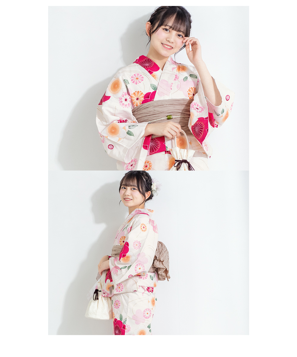 シーズンセール！ふりふ　新品！夏着物　浴衣　レモンと百合が可愛い！！！ 楽天市場】【残りわずか セール10%OFF】二重着物単品