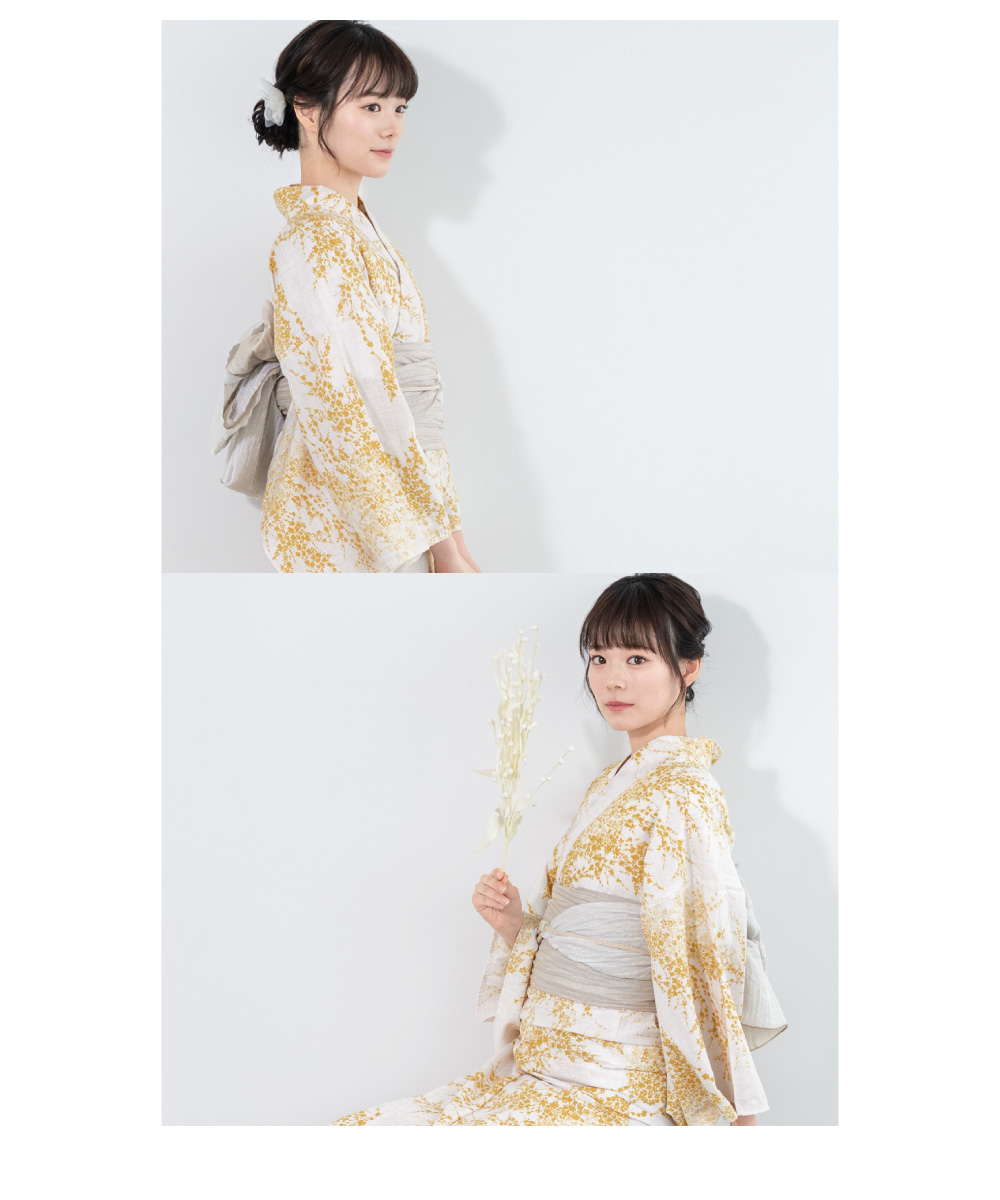 新品☆吸水速乾！大人清楚なスレンダー夏着物 上品な浴衣３点セット SOUBIEN（創美苑） 浴衣 レディース 浴衣セット 夏 大人 F 兵児帯 3点