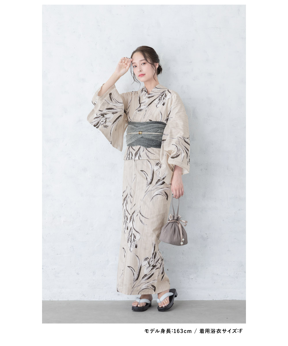 正絹　長襦袢　無双袖　松葉散らし文　✨ほぼ未使用✨腰回りゆったり✨ふくよかさん✨ 正絹 長襦袢 無双袖 松葉散らし文 ✨ほぼ未使用✨腰回りゆったり