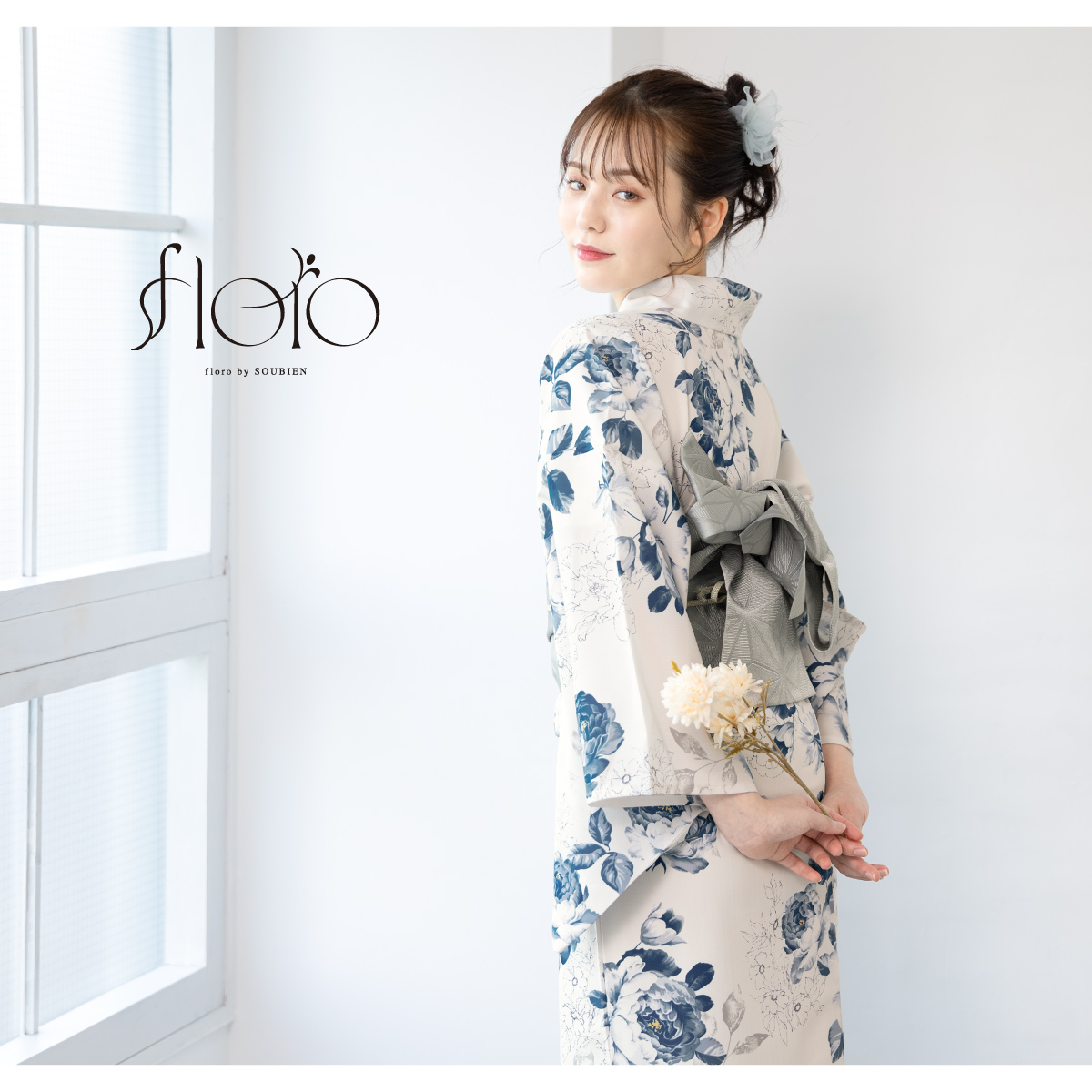 ユリ柄 二部式浴衣　帯セット imgrc0145072040.jpg?fitin=272:272