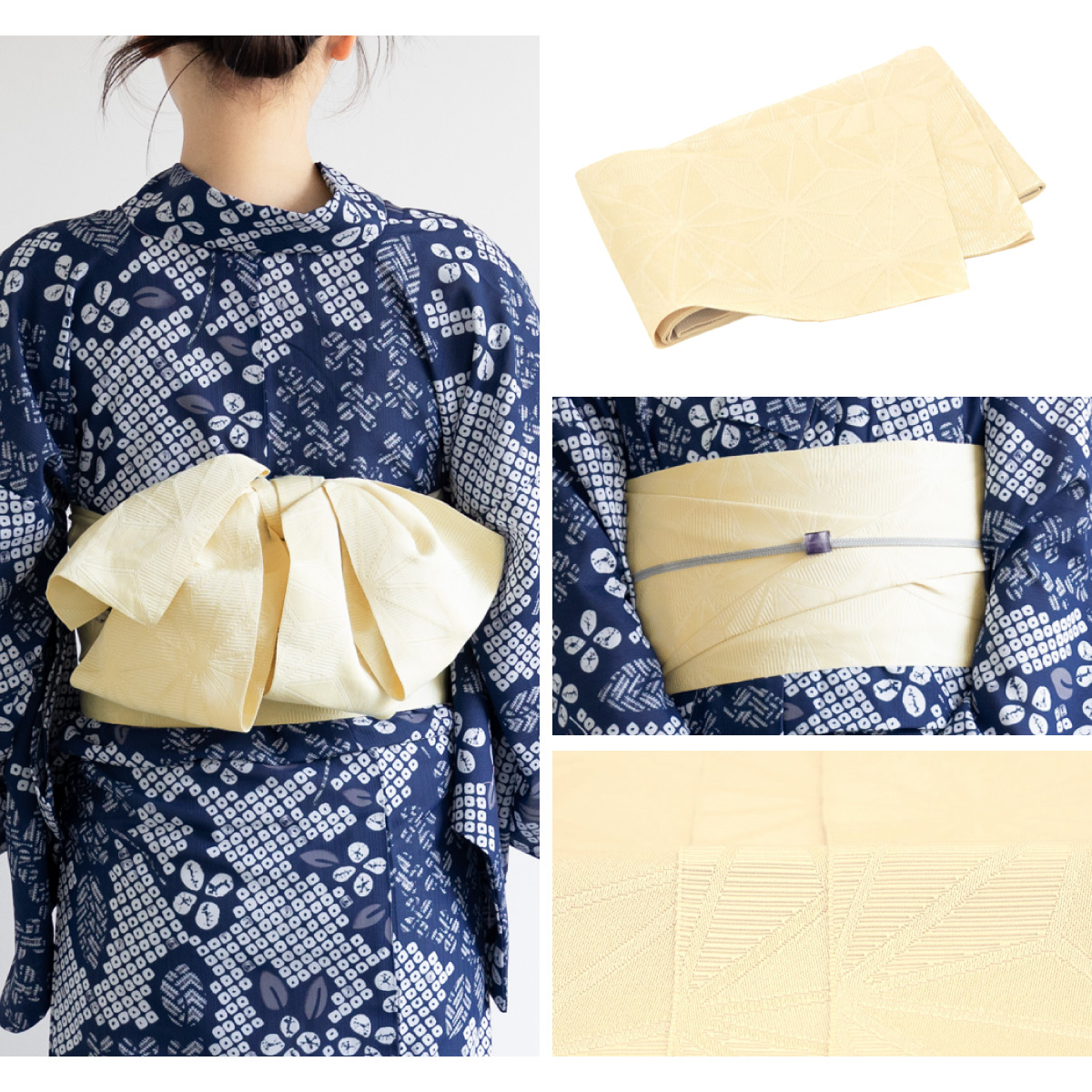 SOUBIEN（創美苑） 浴衣 レディース 浴衣セット 夏 大人 F 半幅帯