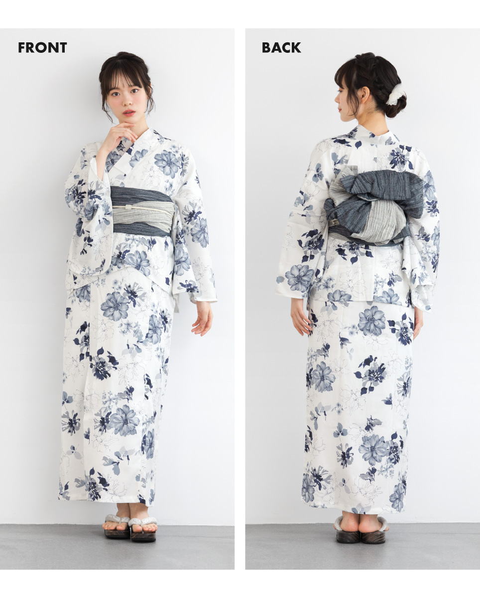 SOUBIEN 浴衣 セット 浴衣ワンピース レディース セパレート