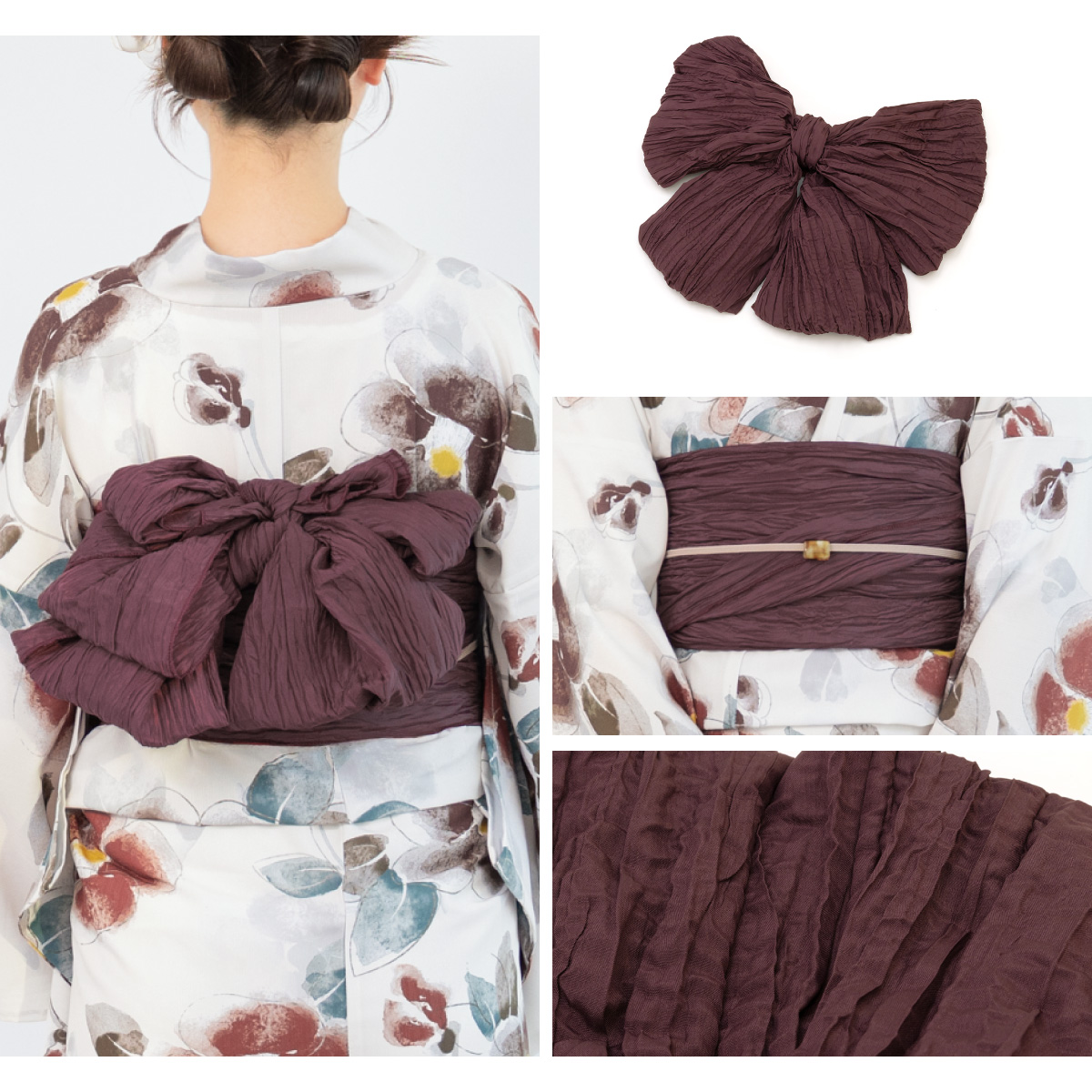 SOUBIEN（創美苑） 浴衣 セット レディース 浴衣セット 大人 F 帯 夏 2