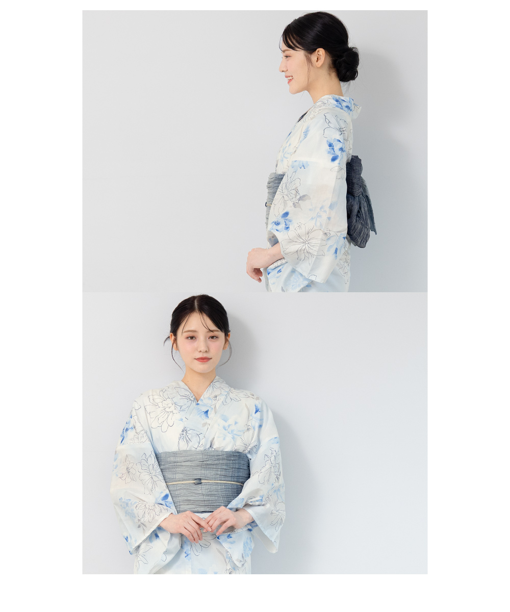 SOUBIEN（創美苑） 浴衣 セット レディース 浴衣セット 大人 F 帯 夏 2
