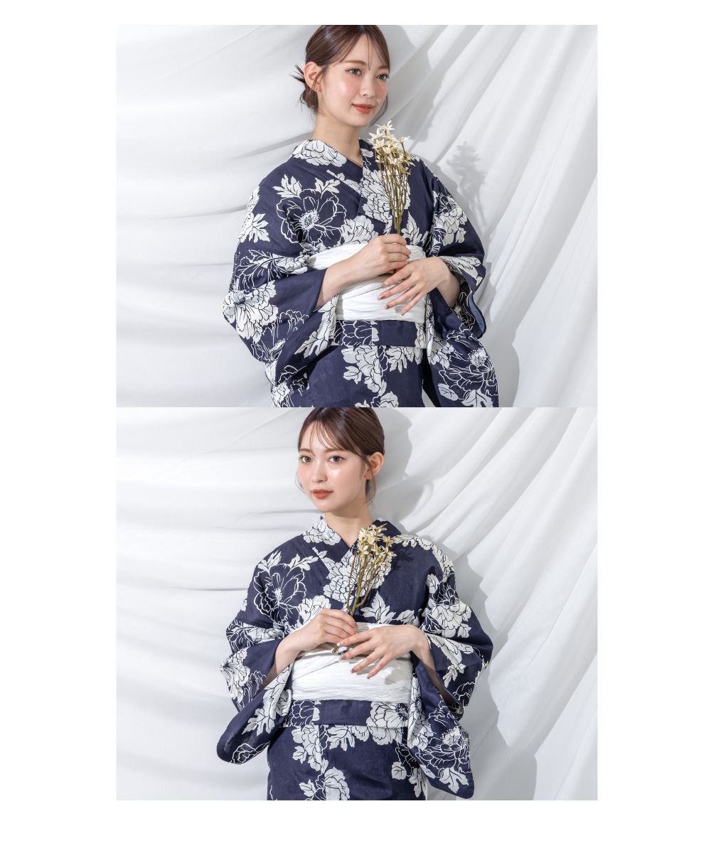 SOUBIEN（創美苑） 浴衣 セット レディース 浴衣セット 大人 F 帯 夏 2