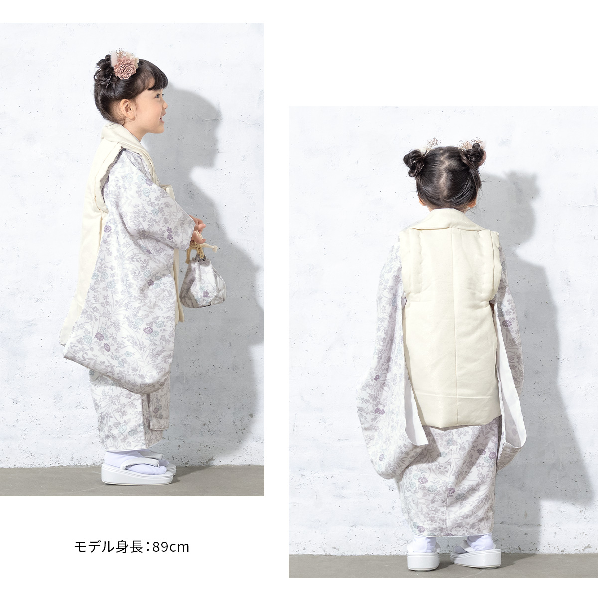 SOUBIEN 七五三 着物 3歳 販売 女の子 三歳 着物セット 被布
