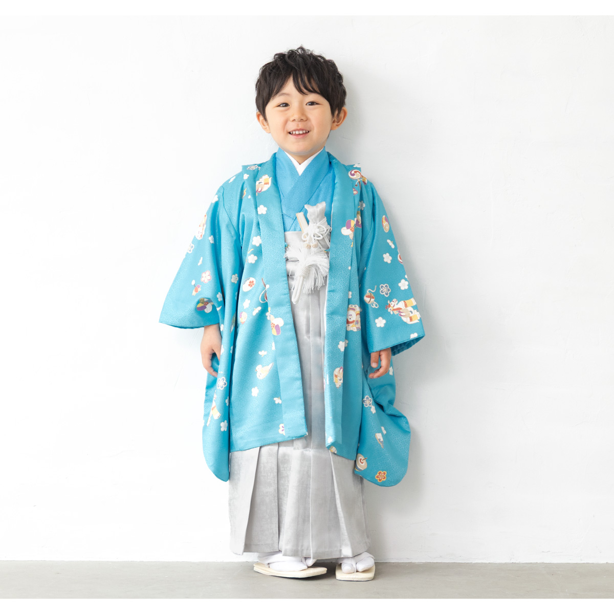 七五三さん 10点セット SOUBIEN 七五三 着物 5歳 販売 五歳 袴セット 10点セット 羽織