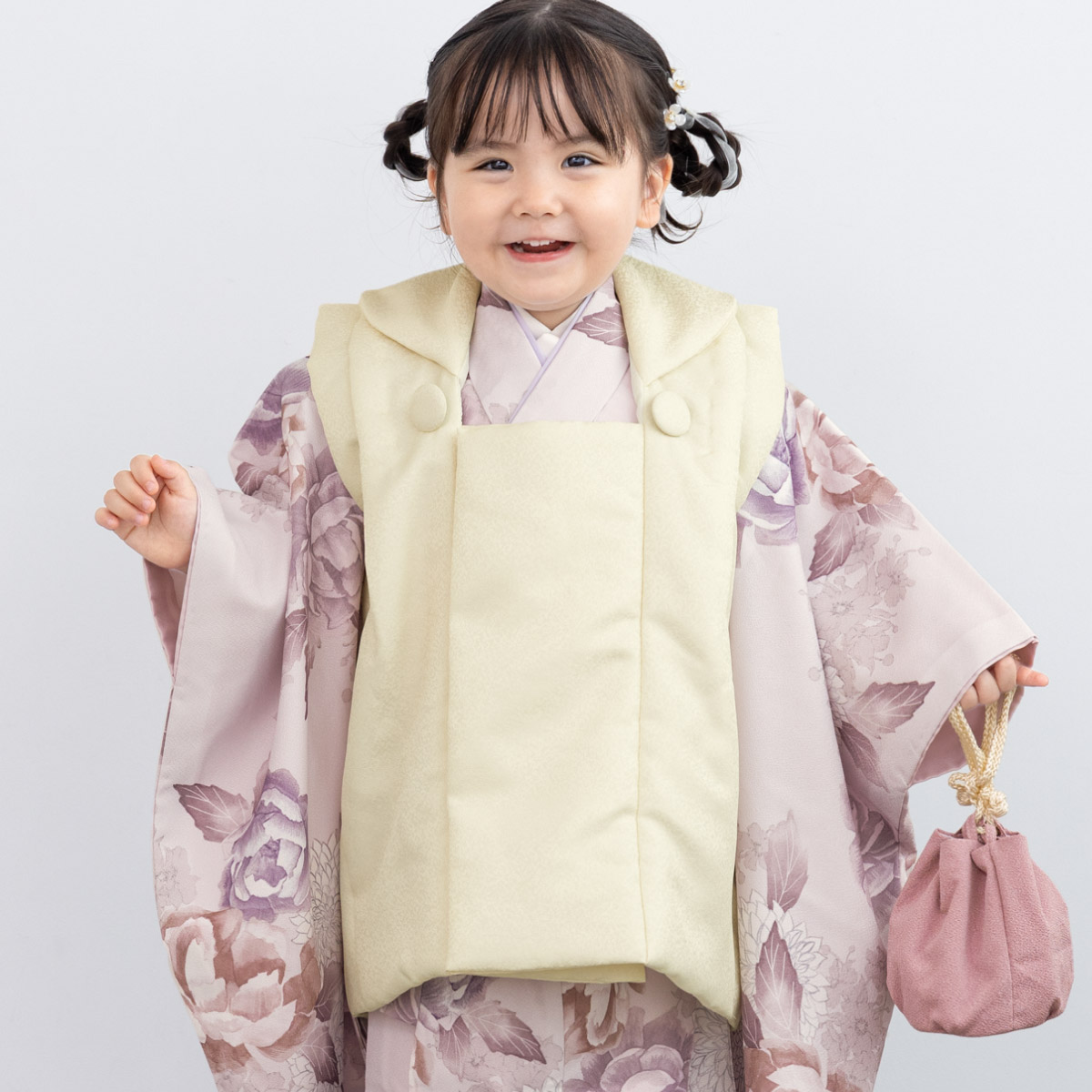 SOUBIEN（創美苑） 【予約】七五三 着物 3歳 女の子 着物セット 被布