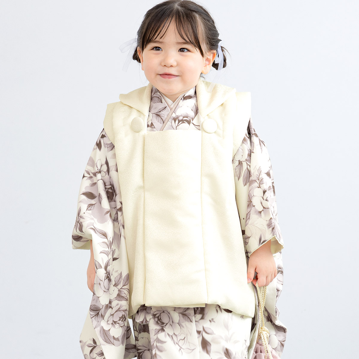 SOUBIEN（創美苑） 【予約】七五三 着物 3歳 女の子 着物セット 被布