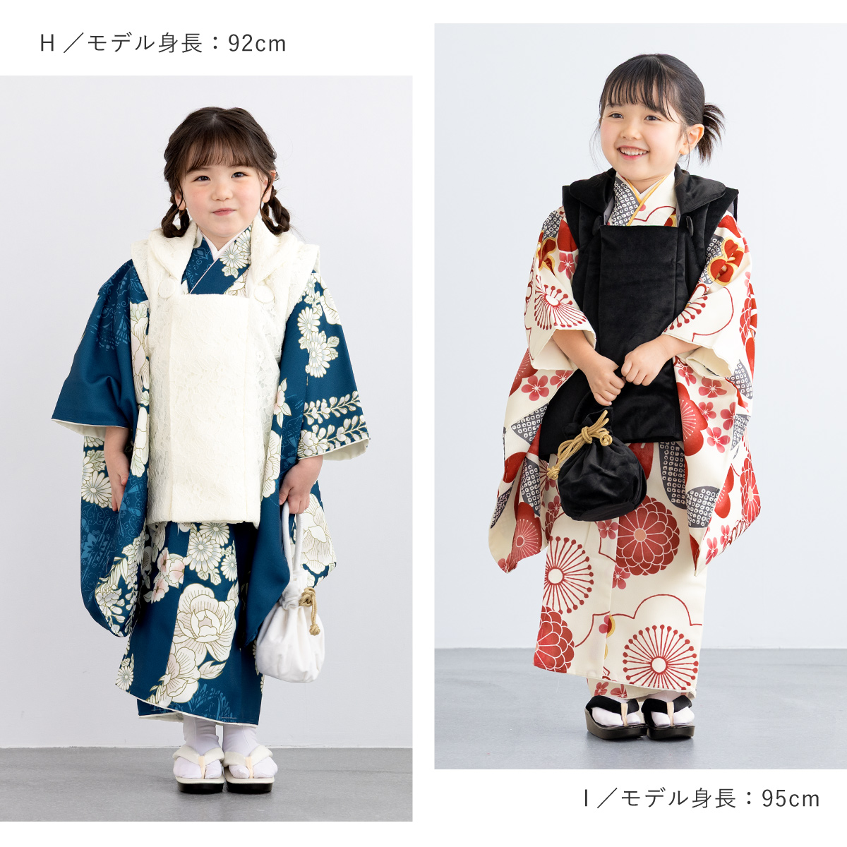 SOUBIEN 【予約】七五三 着物 被布コート セット 3歳 女の子