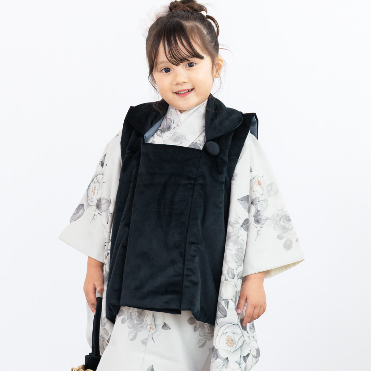 SOUBIEN（創美苑） 七五三 着物セット 3歳 女の子 着物 被布 襦袢 草履