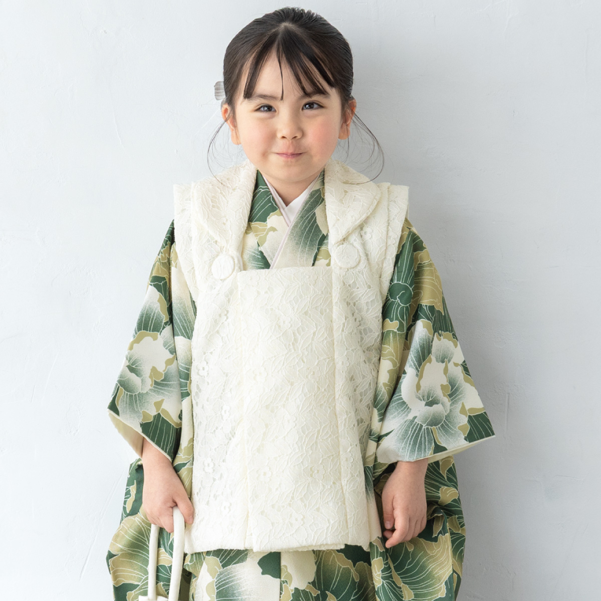 SOUBIEN（創美苑） 七五三 着物 被布コート セット 3歳 女の子 floro