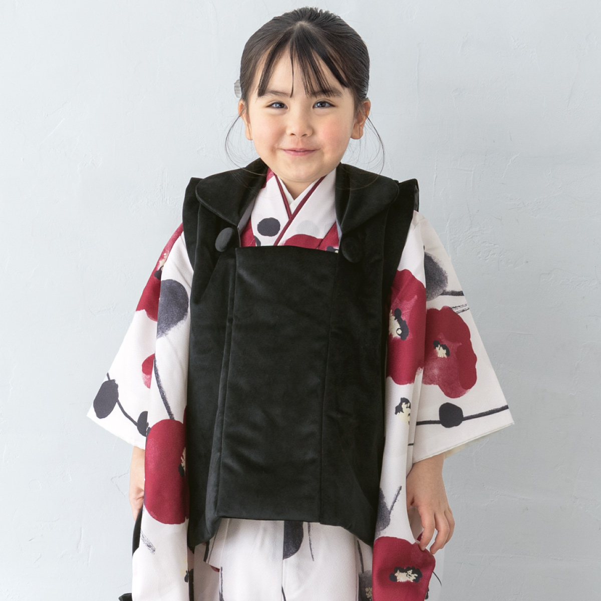 SOUBIEN（創美苑） 七五三 着物 被布コート セット 3歳 女の子 floro