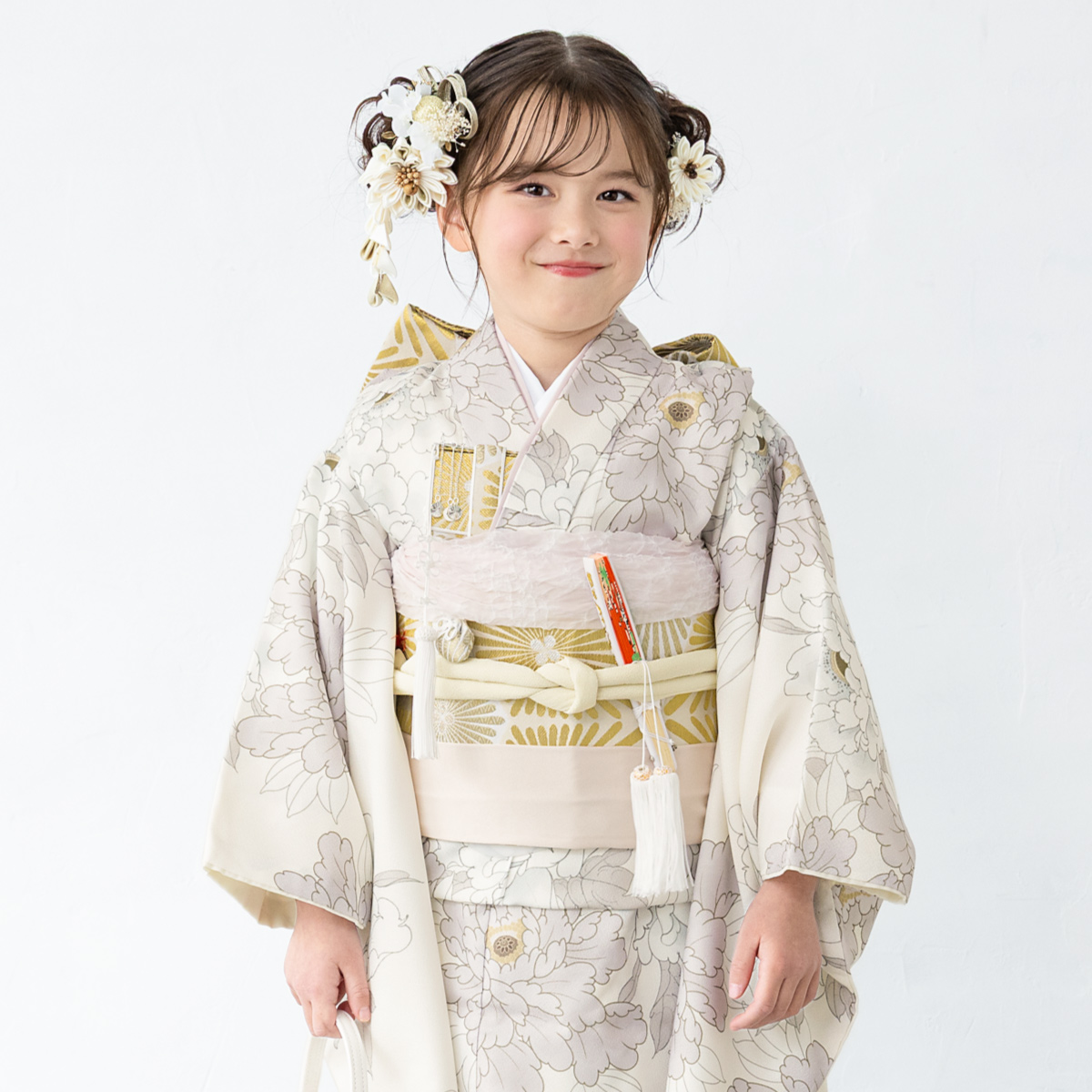 SOUBIEN（創美苑） 【予約】七五三 着物 7歳 フルセット 販売 女の子