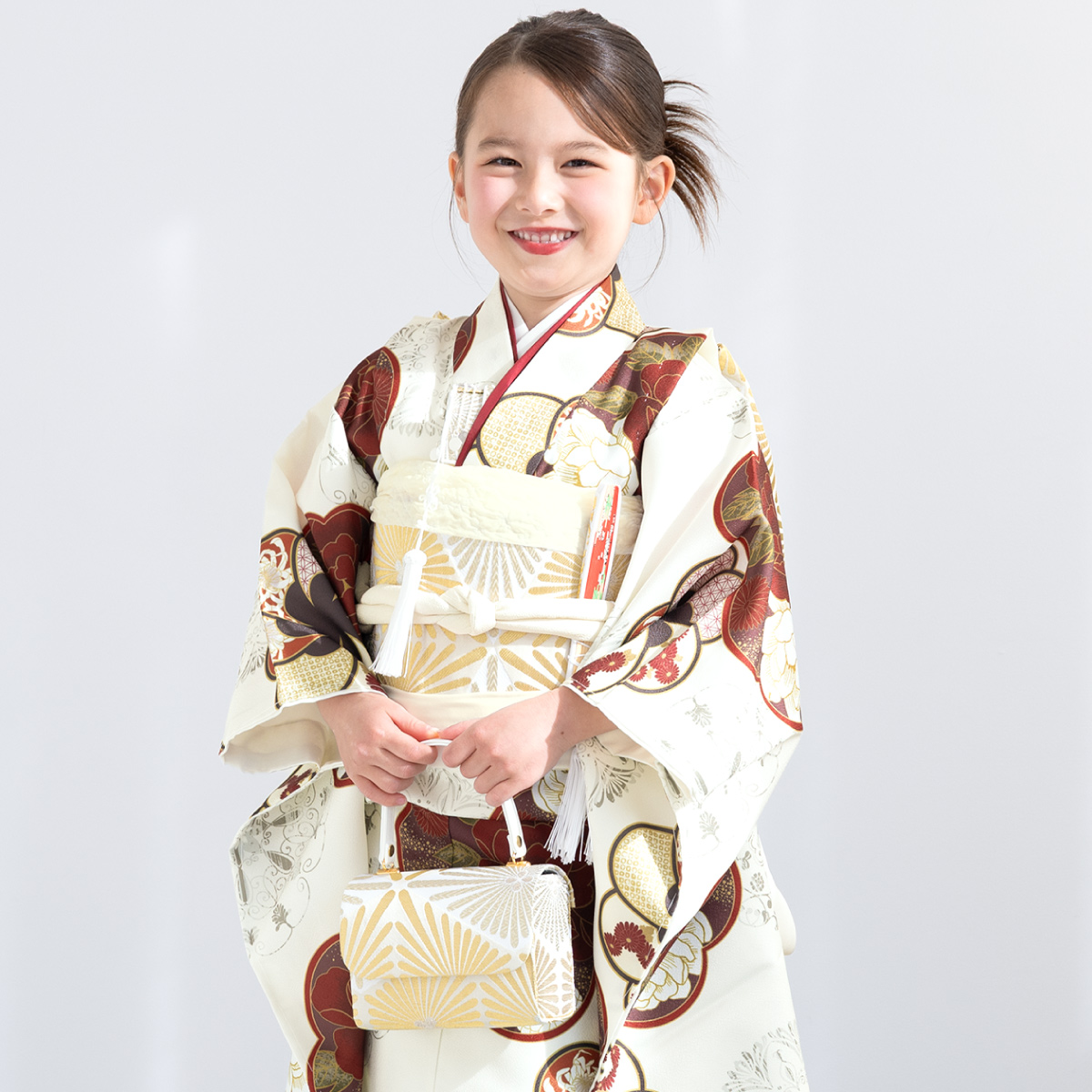 SOUBIEN（創美苑） 七五三 着物セット 11点セット 七歳 七才 女の子