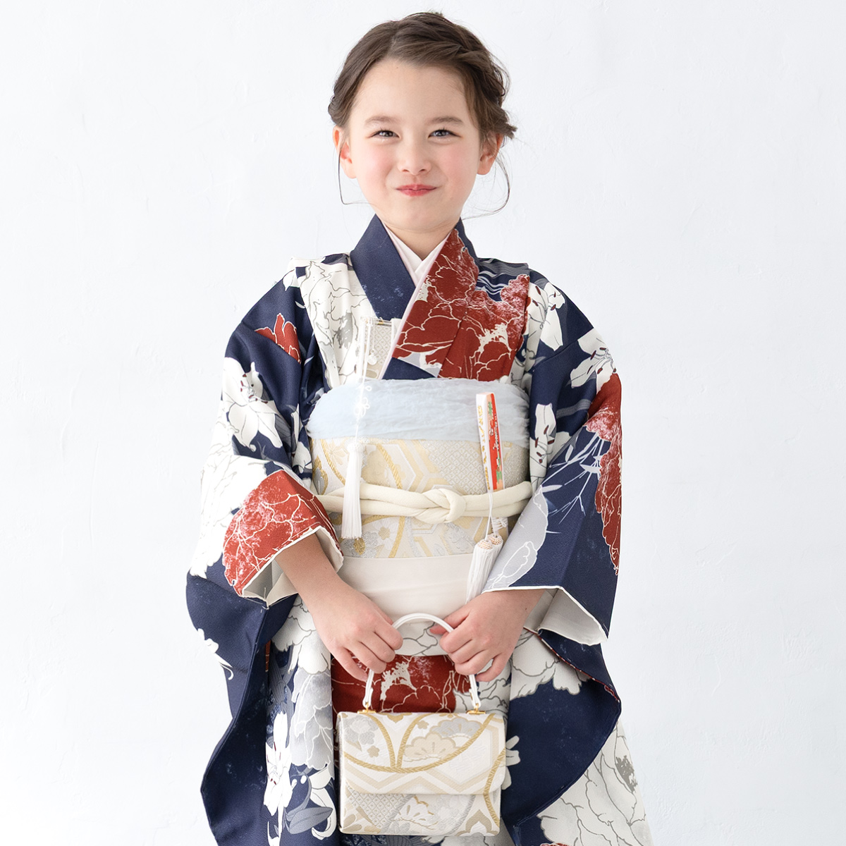 SOUBIEN（創美苑） 七五三 着物セット 11点セット 七歳 七才 女の子
