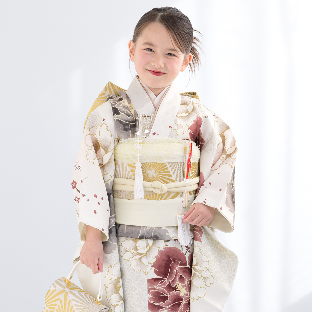 SOUBIEN（創美苑） 七五三 着物セット 11点セット 七歳 七才 女の子