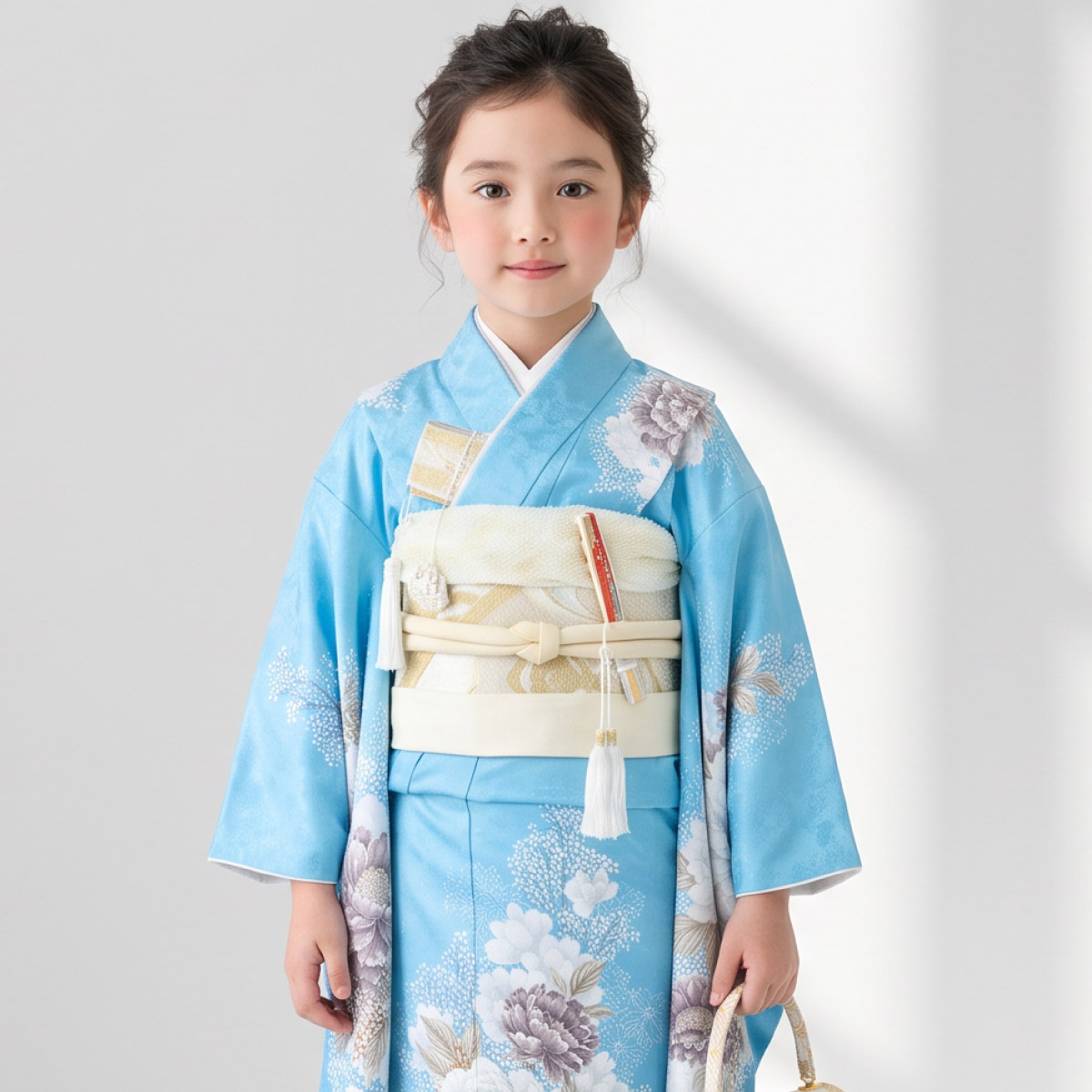 SOUBIEN（創美苑） 七五三 着物セット 11点セット 七歳 七才 女の子