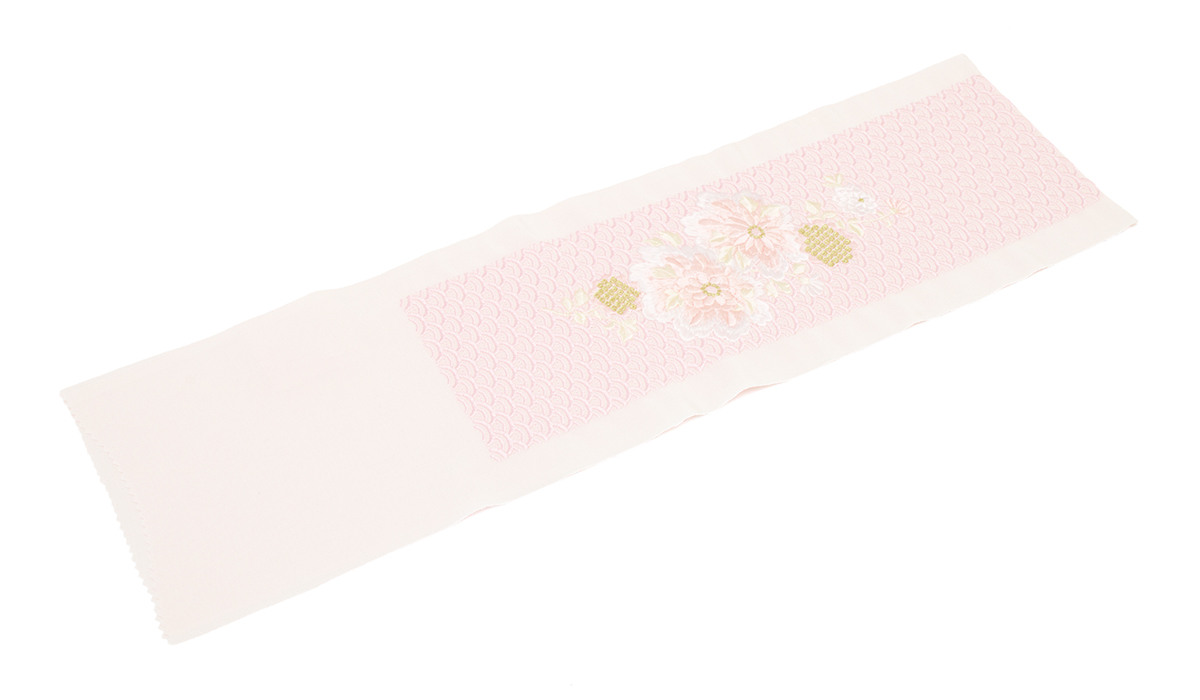 振袖　刺繍　牡丹　菊　藤の花　枝垂れ桜　晴れの日　成人式　卒業式　着物　034w 振袖 刺繍 牡丹 菊 藤の花 枝垂れ桜 晴れの日 成人式 卒業式