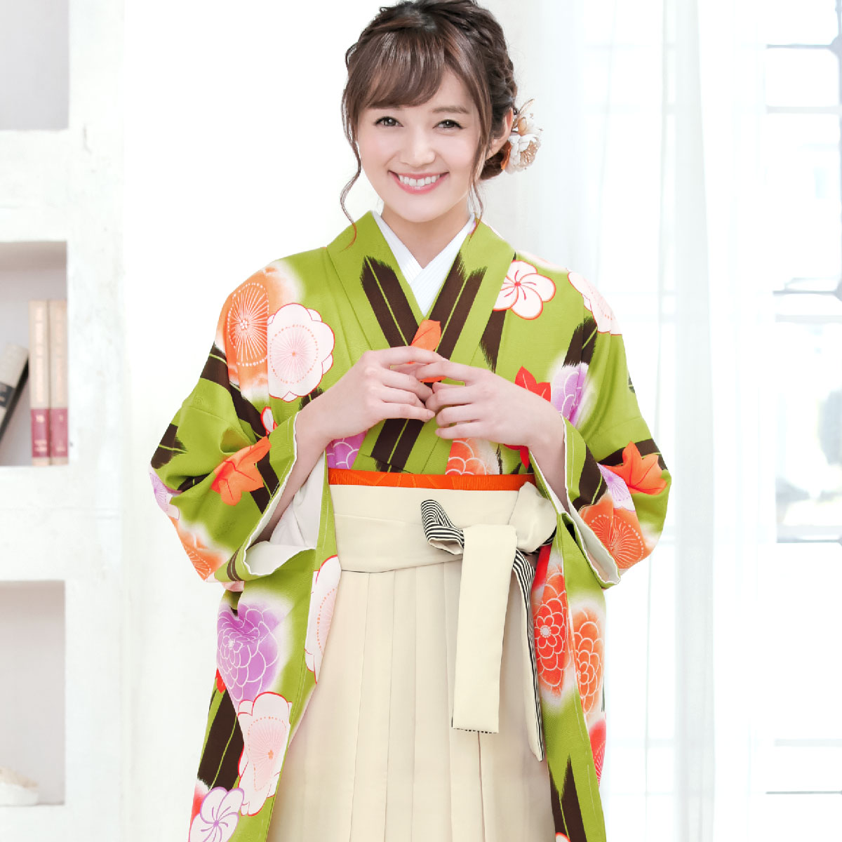 作家物　麦とポピー　可愛らしい訪問着 きもの館 創美苑 - bonheur saisons（ボヌールセゾン）｜Yahoo