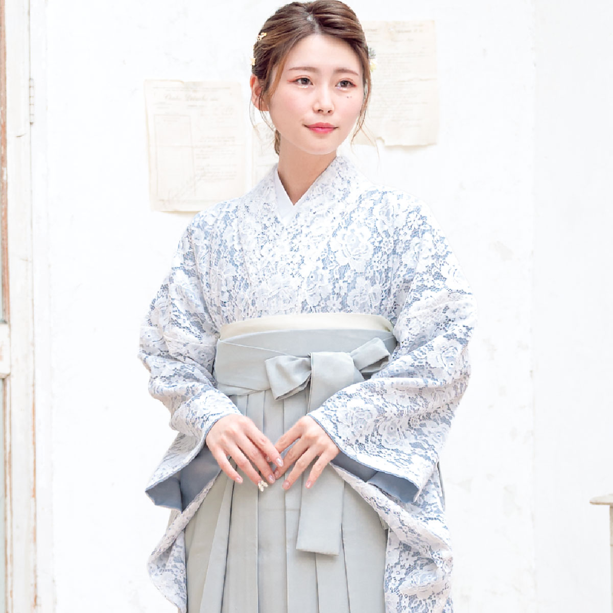 二尺袖袴セット　一式まとめて8点セット　バラ売可　大学生小学生卒業式 袴 セット 卒業式 小学生 二尺袖 着物 販売| きもの館 創美苑