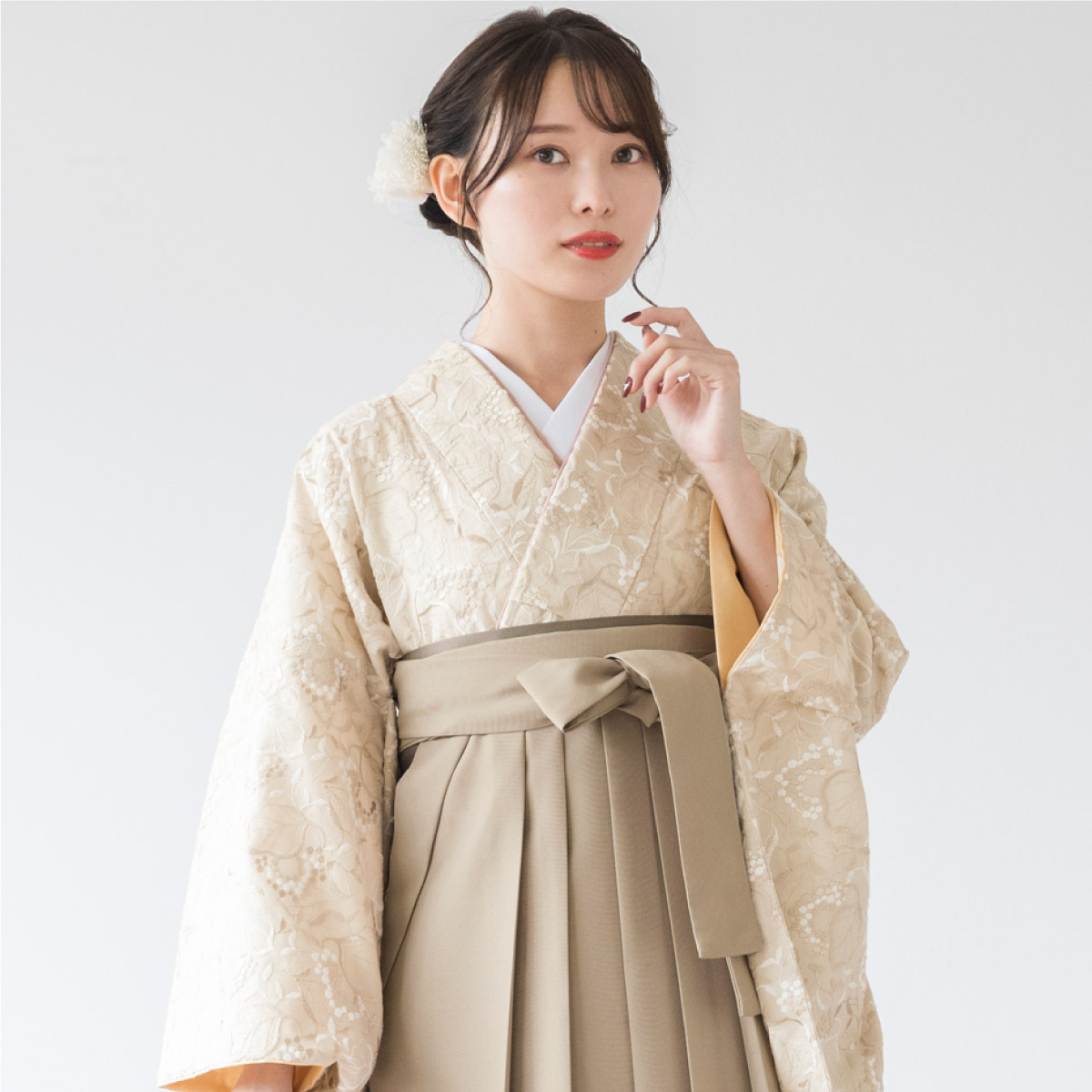 SOUBIEN（創美苑） 袴セット 卒業式 レディース 女の子 ジュニア 子供