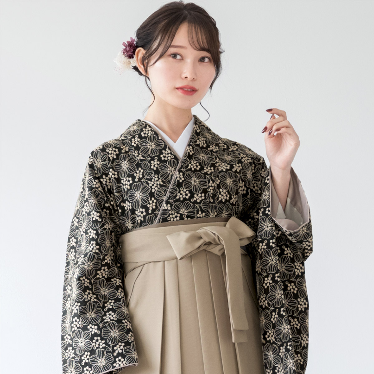 SOUBIEN（創美苑） 袴セット 卒業式 レディース 女の子 ジュニア 子供