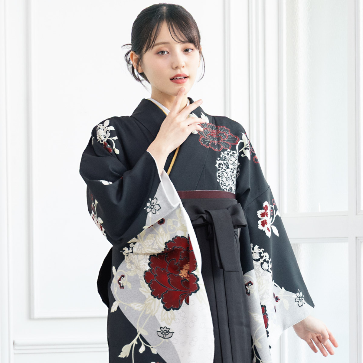 SOUBIEN（創美苑） 袴セット 卒業式 レディース 女の子 ジュニア 子供