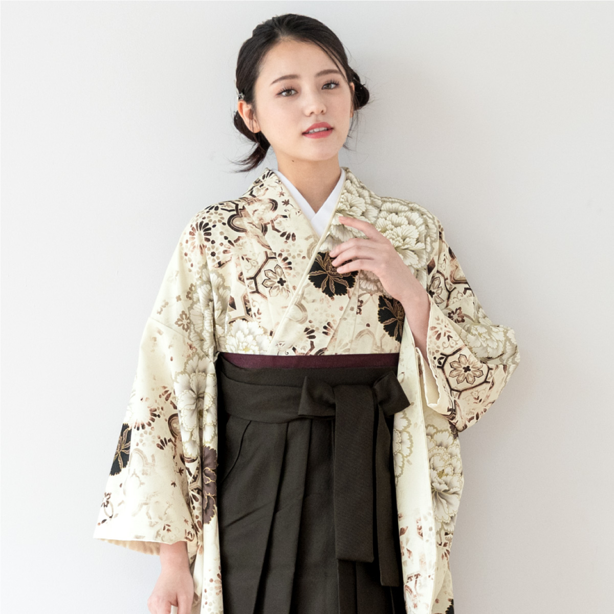 SOUBIEN（創美苑） 袴セット 卒業式 レディース 女の子 ジュニア 子供