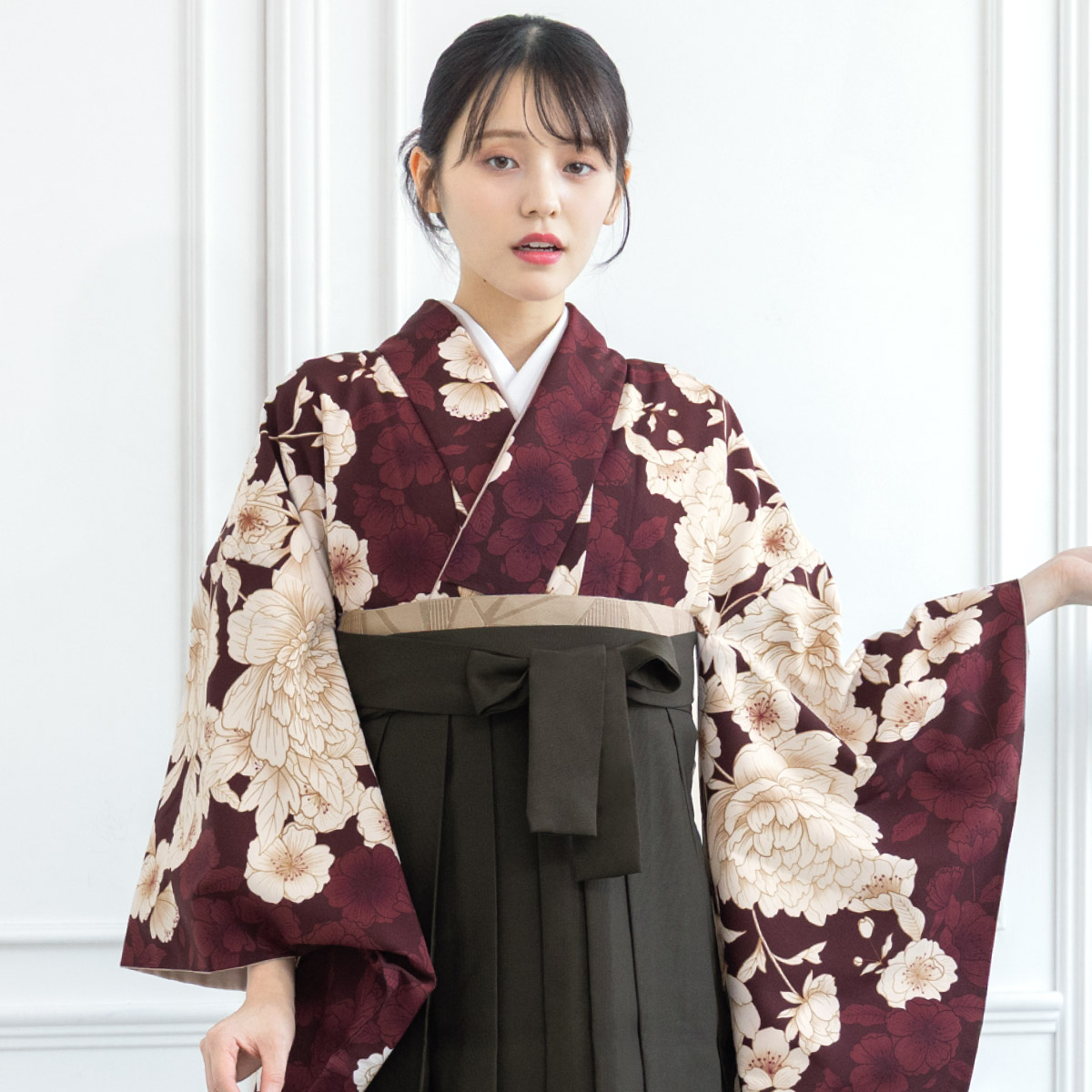 SOUBIEN（創美苑） 袴セット 卒業式 レディース 女の子 ジュニア 子供