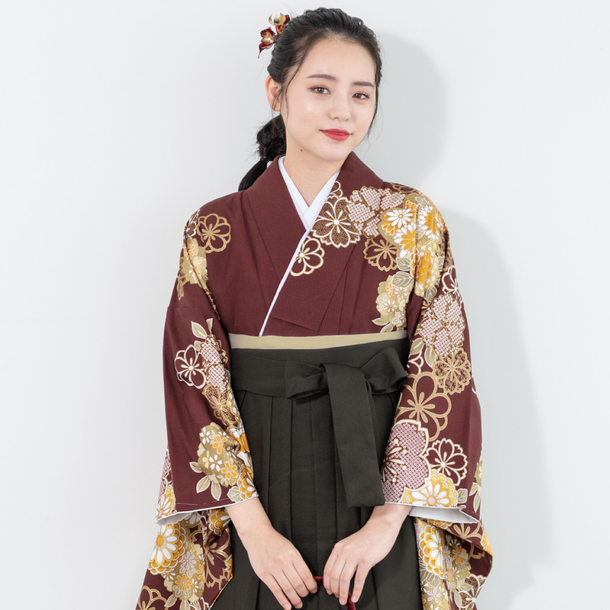 SOUBIEN（創美苑） 袴セット 卒業式 レディース 女の子 ジュニア 子供