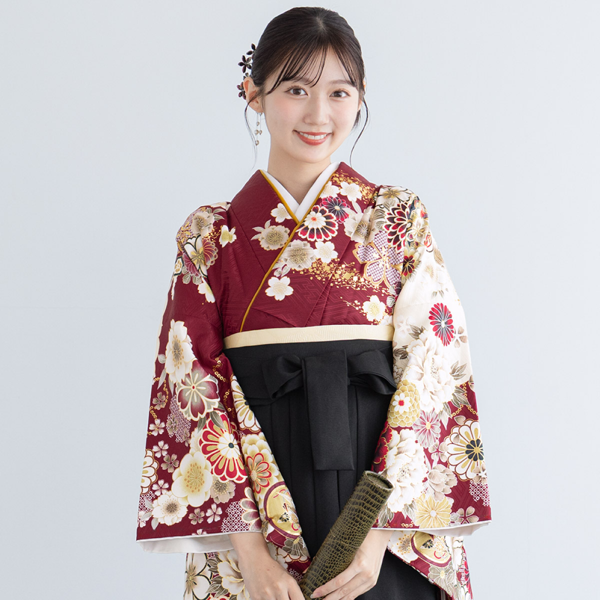 SOUBIEN（創美苑） 袴セット 卒業式 レディース 女の子 ジュニア 子供 
