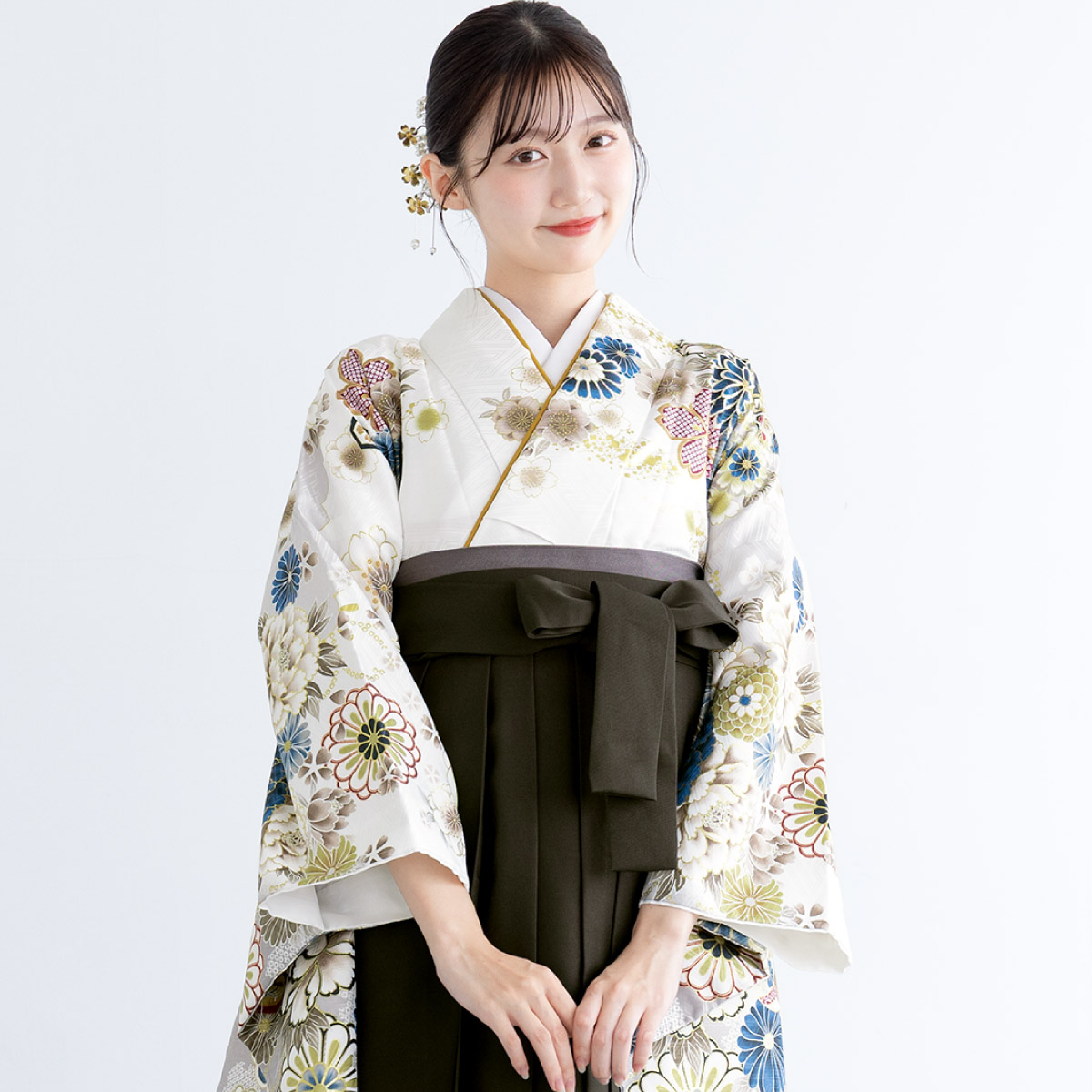 SOUBIEN（創美苑） 袴セット 卒業式 レディース 女の子 ジュニア 子供
