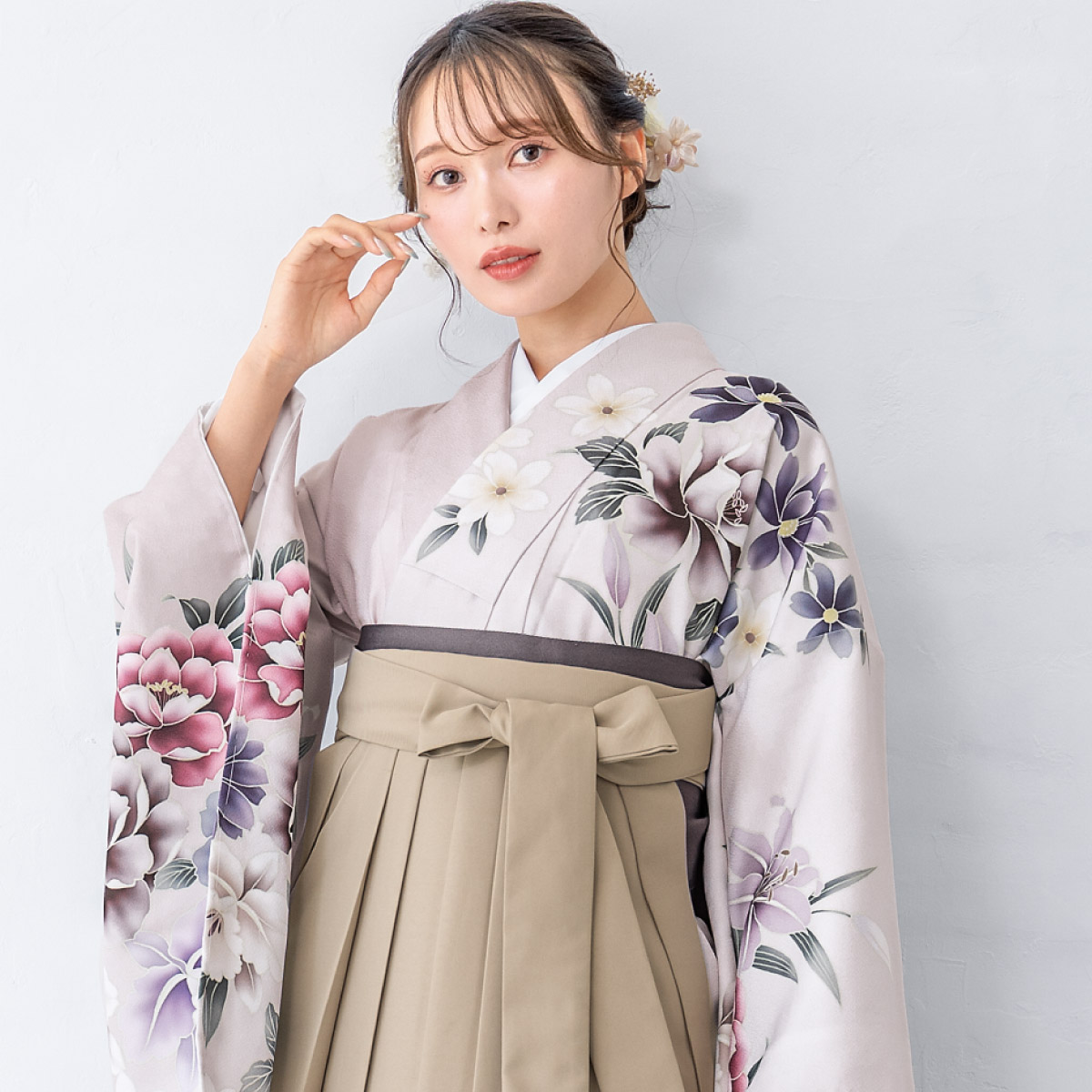 SOUBIEN（創美苑） 袴セット 卒業式 レディース 女の子 ジュニア 子供