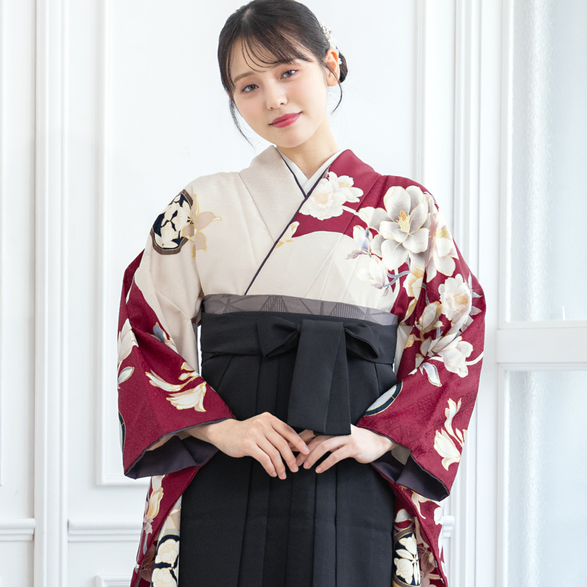 SOUBIEN（創美苑） 袴セット 卒業式 レディース 女の子 ジュニア 子供