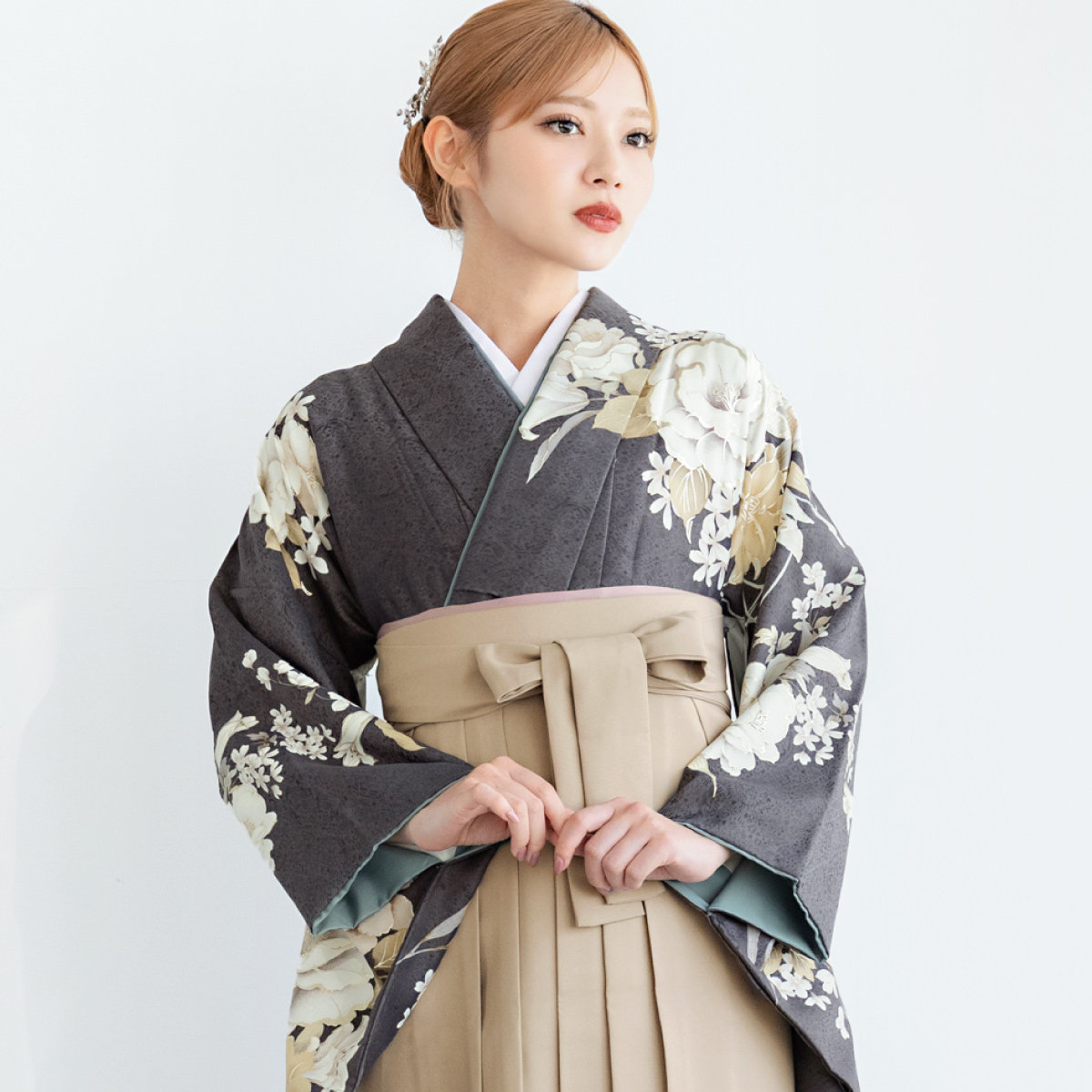 SOUBIEN（創美苑） 袴セット 卒業式 レディース 女の子 ジュニア 子供 