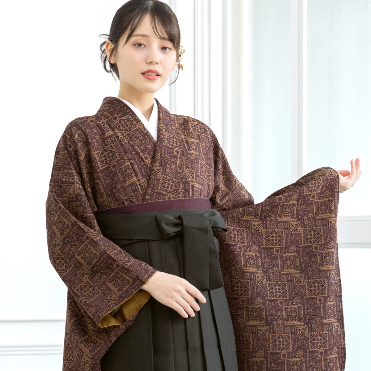 SOUBIEN（創美苑） 袴セット 卒業式 レディース 女の子 ジュニア 子供