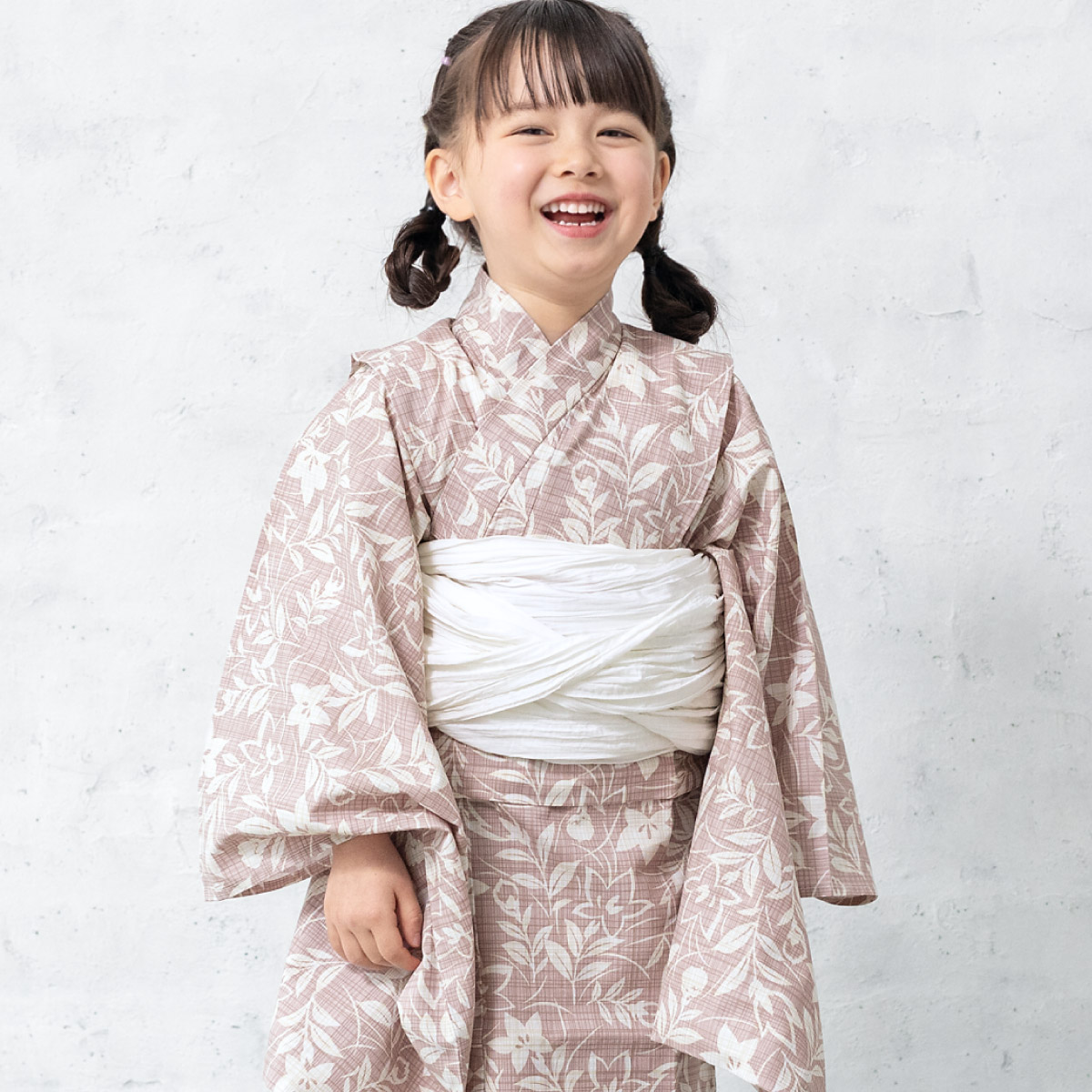 SOUBIEN（創美苑） 浴衣セット 女の子 子供浴衣 兵児帯 セット 浴衣 帯 