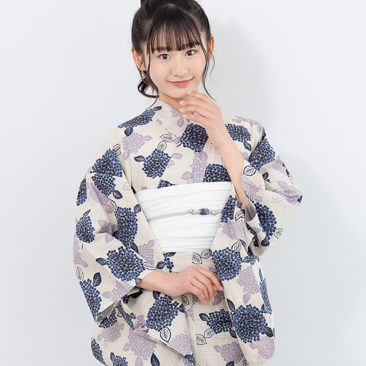 SOUBIEN（創美苑） 浴衣セット 女の子 子供浴衣 兵児帯 セット 浴衣 帯