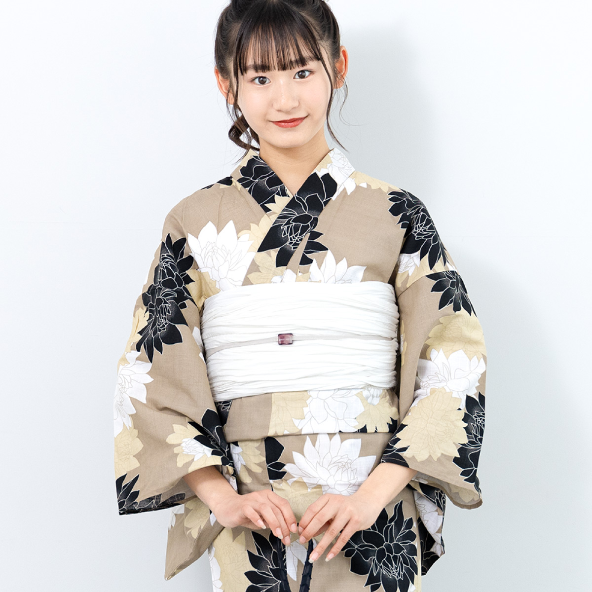 SOUBIEN（創美苑） 浴衣セット 女の子 子供浴衣 兵児帯 セット 浴衣 帯