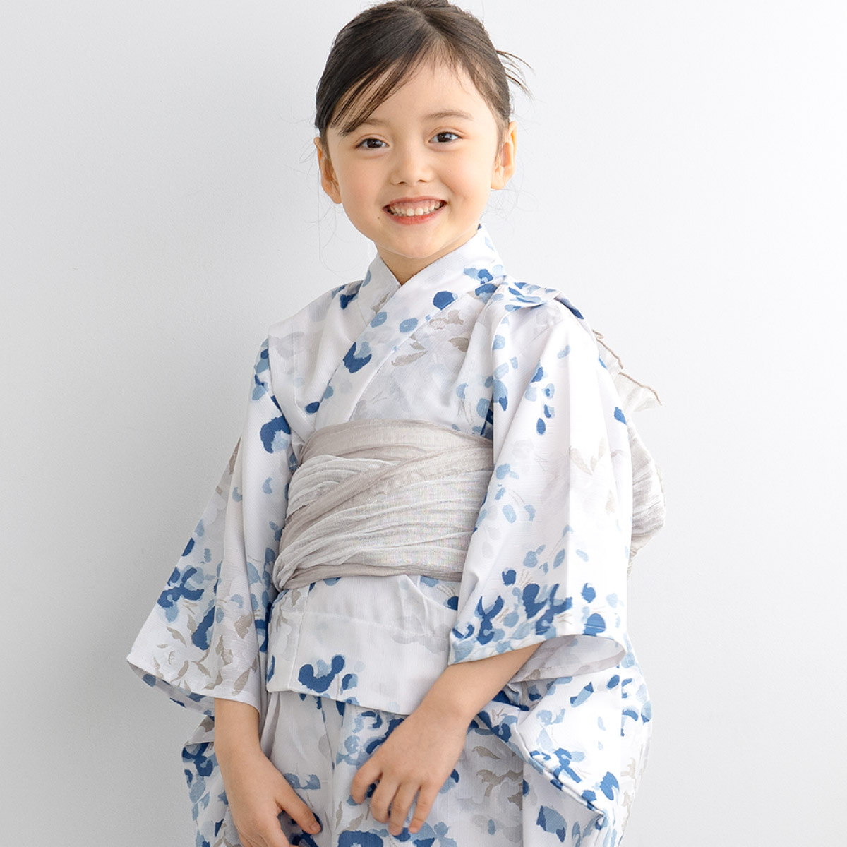 SOUBIEN（創美苑） 浴衣セット 女の子 子供 キッズ セット 浴衣 帯