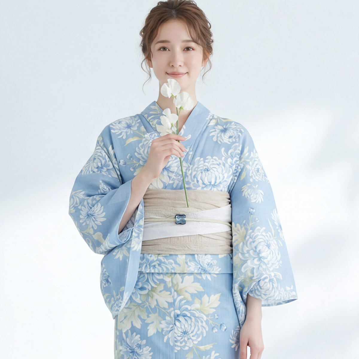 SOUBIEN（創美苑） 簡単着付け セパレート浴衣 セット レディース