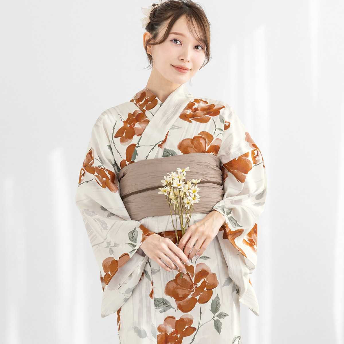 SOUBIEN（創美苑） 簡単着付け セパレート浴衣 レディース セット 浴衣